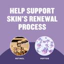Gold Bond Age Renew Retinol Overnight Body & Face Lotion 13 oz - Gentle for Daily Use with Retinol & Peptide Complex 3
