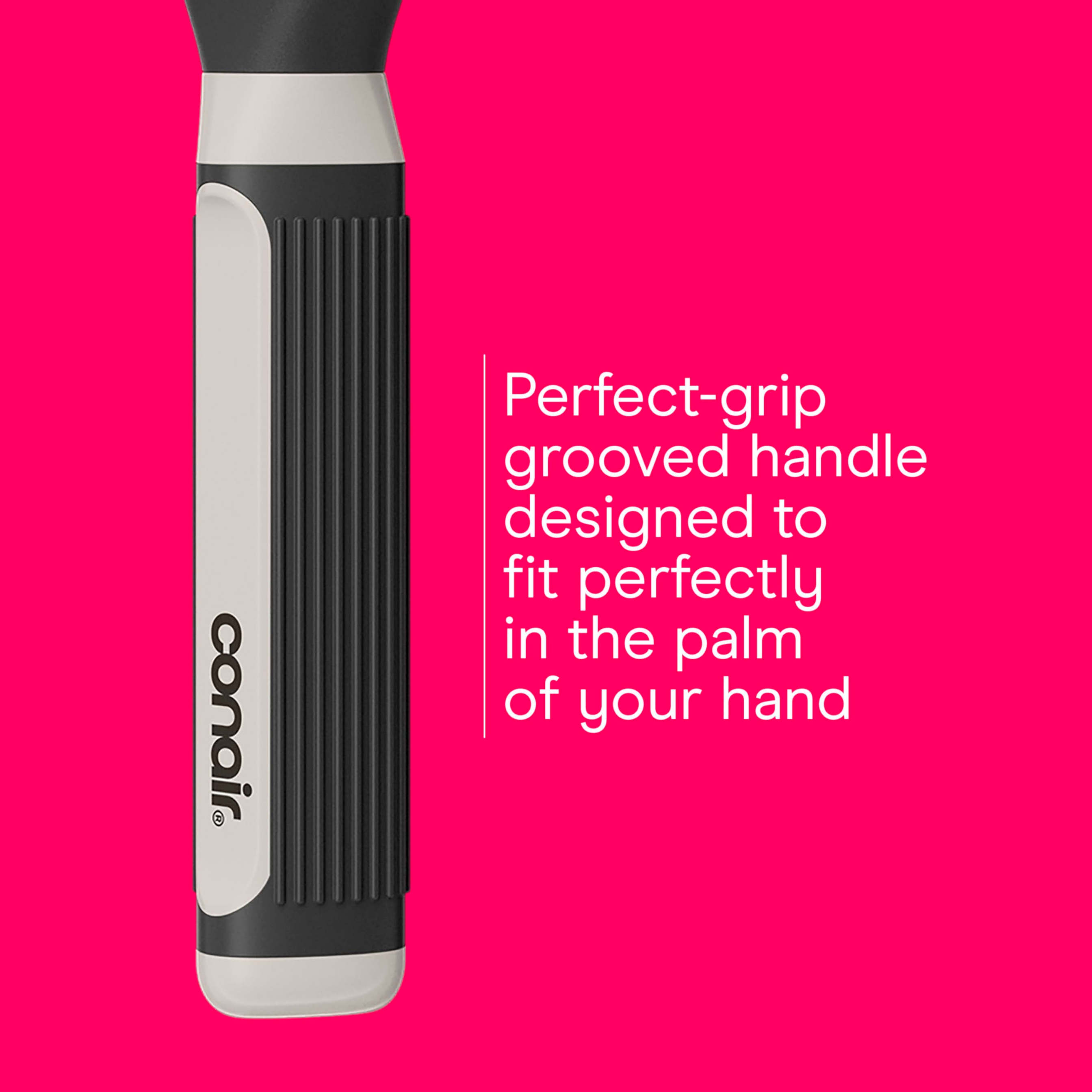 Conair Grip & Lift Vented Hairbrush, 2 Count - Full-Size & Mid-Size Nylon Bristle Brushes for Blowout Styling, Colors May Vary 6