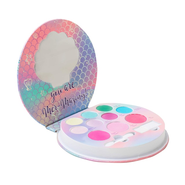 Lip Smacker Sparkle & Shine Eyeshadow Makeup Palette, Mermaid Palette Shimmer | Christmas Make Up Collection | Holiday Present | Gift for Girls — Out of stock