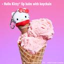 Lip Smacker Hello Kitty Lip Balm, Ice Cream Flavored Moisturizing, Smoothing Soft Shine, Hydrating & Protecting Fun Tasty Flavors, Cruelty-Free - Ice Cream(Packaging may vary) 12