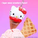 Lip Smacker Hello Kitty Lip Balm, Ice Cream Flavored Moisturizing, Smoothing Soft Shine, Hydrating & Protecting Fun Tasty Flavors, Cruelty-Free - Ice Cream(Packaging may vary) 17