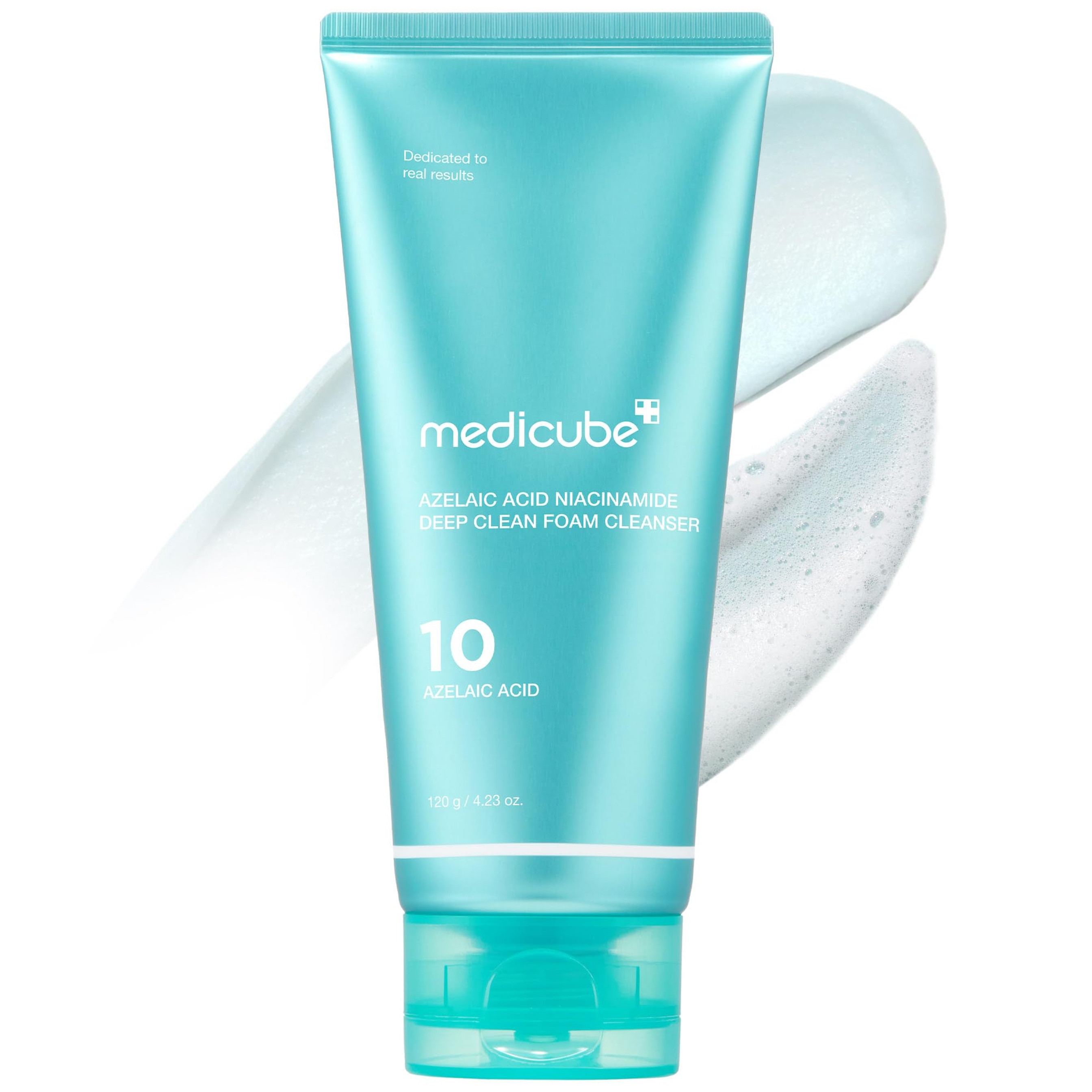 medicube Facial Cleanser Azelaic Acid Whip Cleanser | Soothing Cleansing Foam - For Troubled Skin, Ideal for use after spot care, Excess Sebum Control, Korean Skincare, 4.23 oz 1