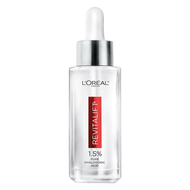 L'Oreal Paris Revitalift 1.5% Pure Hyaluronic Acid Serum 1 fl.oz - Anti-Aging Serum to Hydrate Skin & Reduce Wrinkles