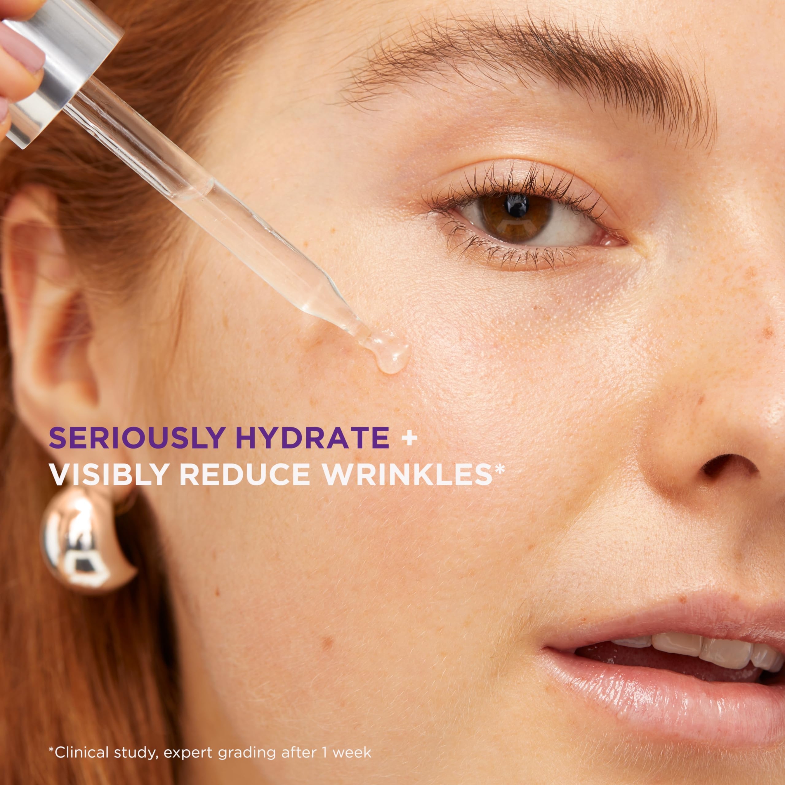 L'Oreal Paris Revitalift 1.5% Pure Hyaluronic Acid Serum 1 fl.oz - Anti-Aging Serum to Hydrate Skin & Reduce Wrinkles 5