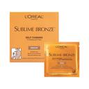 L'Oreal Paris Sublime Bronze Self-Tanning Towelettes 6 Count - Streak-Free, Natural Looking Tan 1