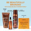 L'Oreal Paris Sublime Bronze Self-Tanning Towelettes 6 Count - Streak-Free, Natural Looking Tan 6