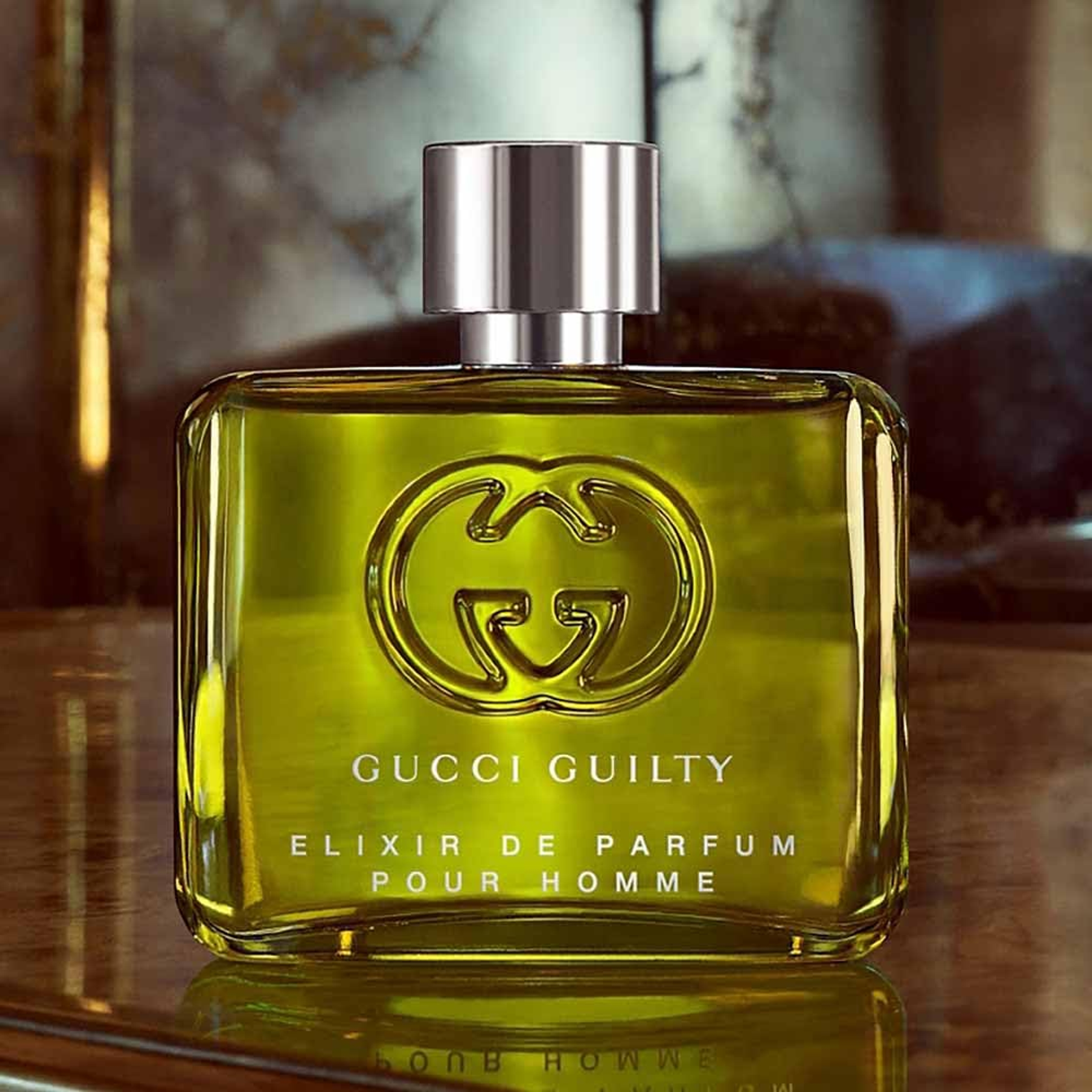 Gucci Guilty Elixir de Parfum Pour Homme for Men 2 fl.oz - Ambery Leathery Fragrance 2