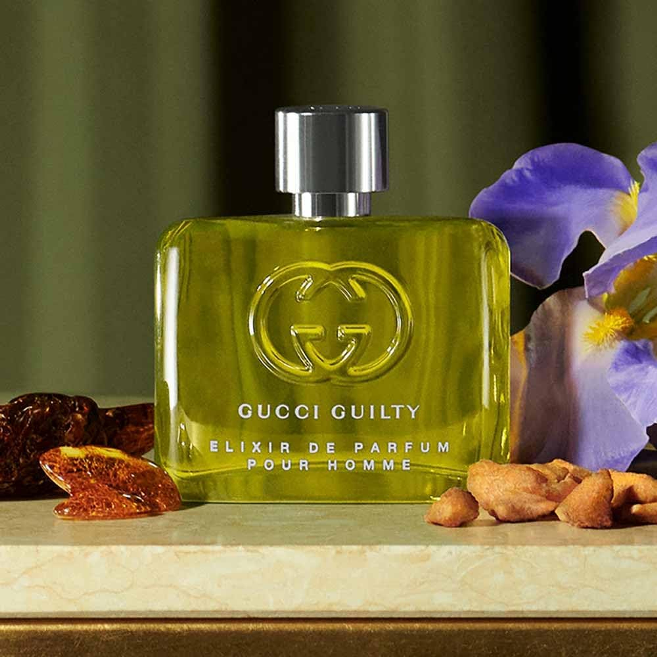 Gucci Guilty Elixir de Parfum Pour Homme for Men 2 fl.oz - Ambery Leathery Fragrance 3