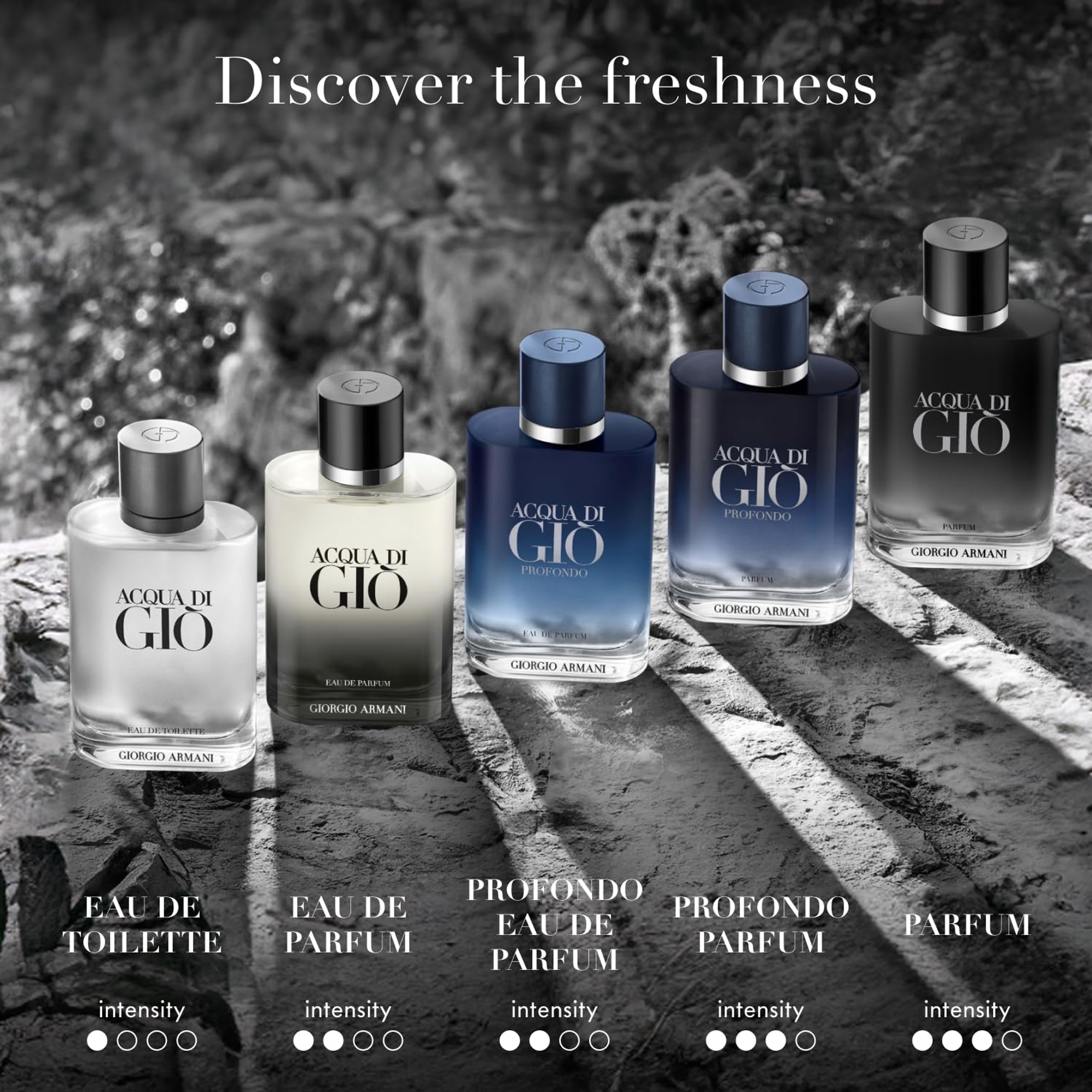 Armani Acqua di Giò Profondo Eau de Parfum for Men 3.3 fl.oz - Fresh Aquatic Mineral Fragrance 6