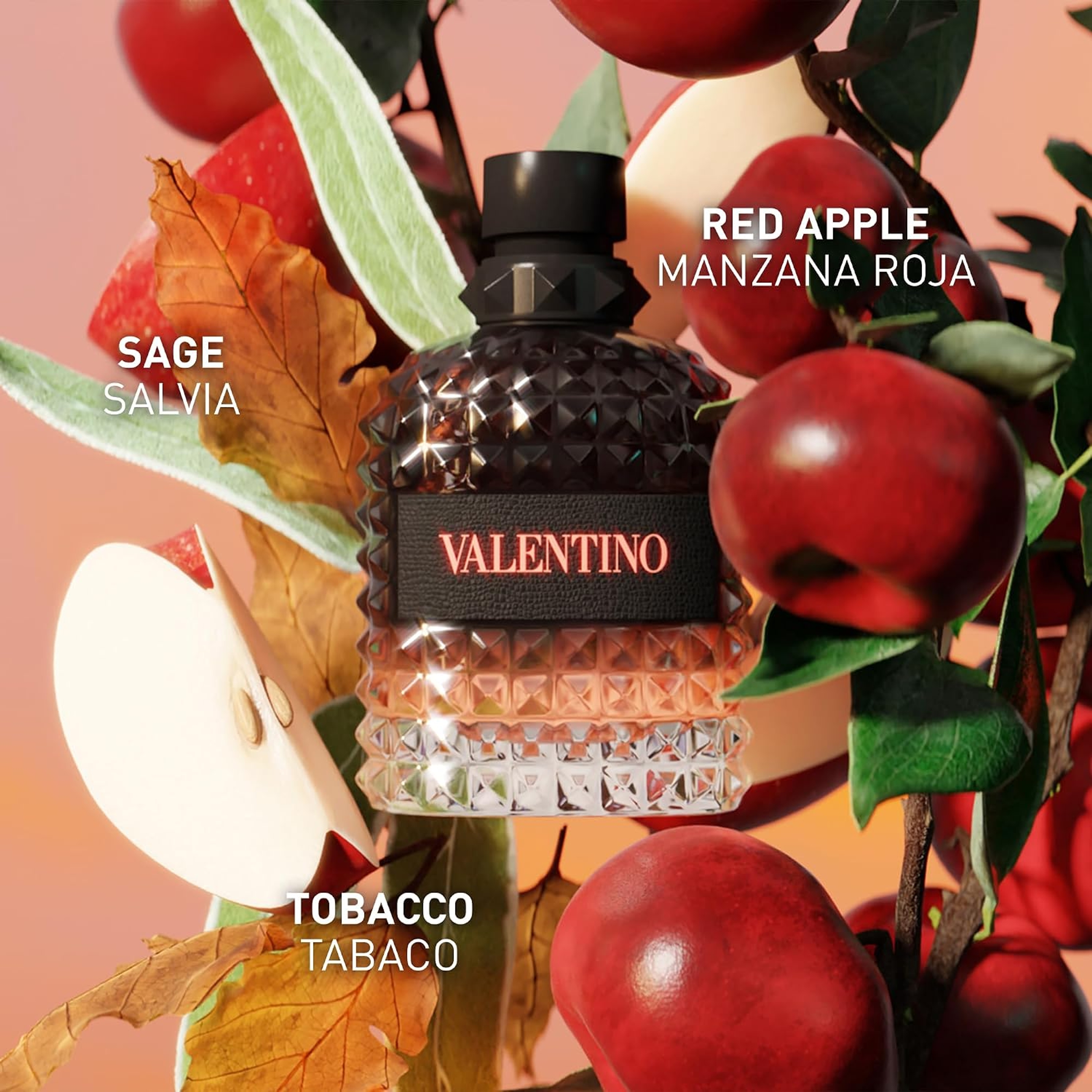 Valentino Uomo Born in Roma Coral Fantasy Eau de Toilette for Men 3.4 fl.oz - Amber Fruity Fragrance 2