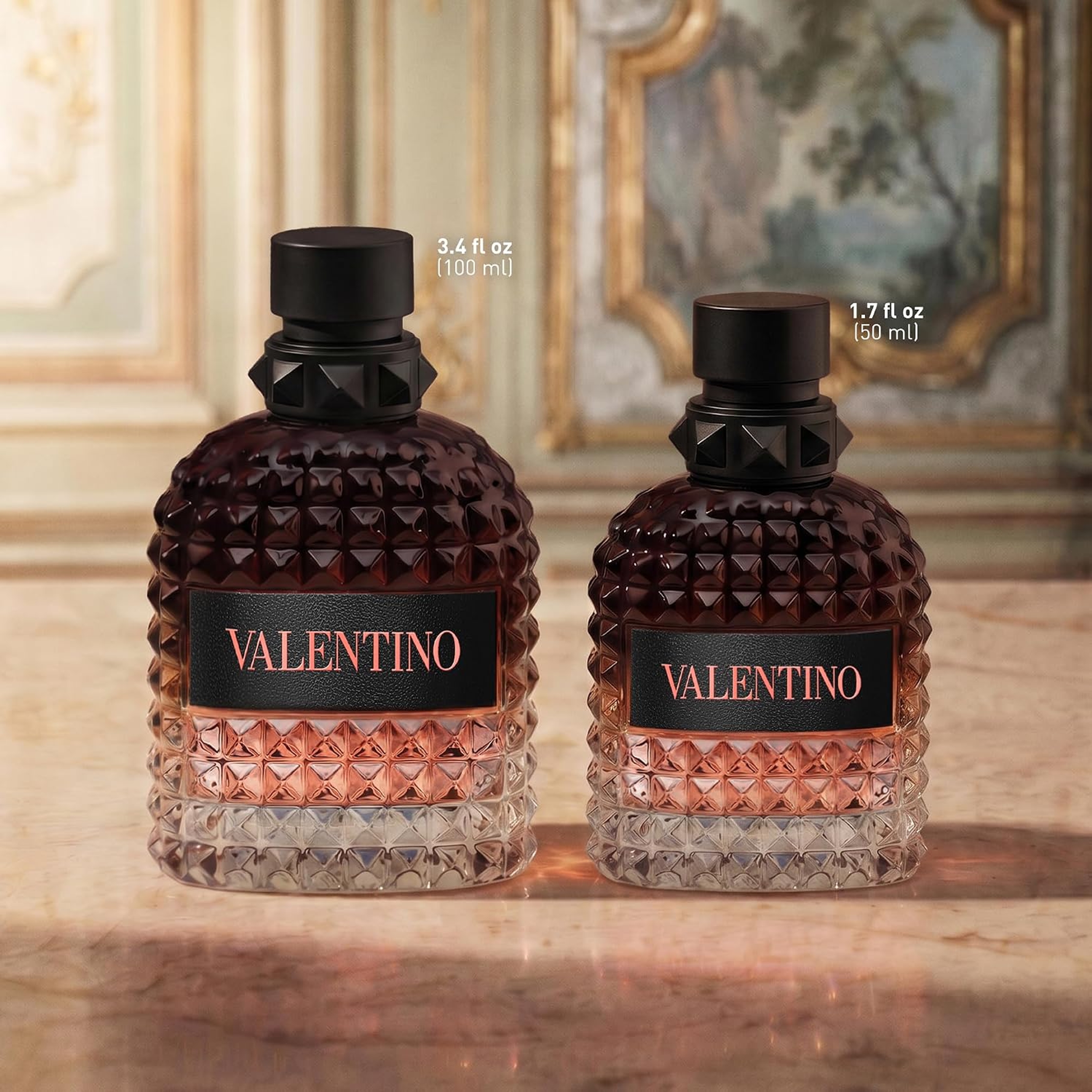 Valentino Uomo Born in Roma Coral Fantasy Eau de Toilette for Men 3.4 fl.oz - Amber Fruity Fragrance 5