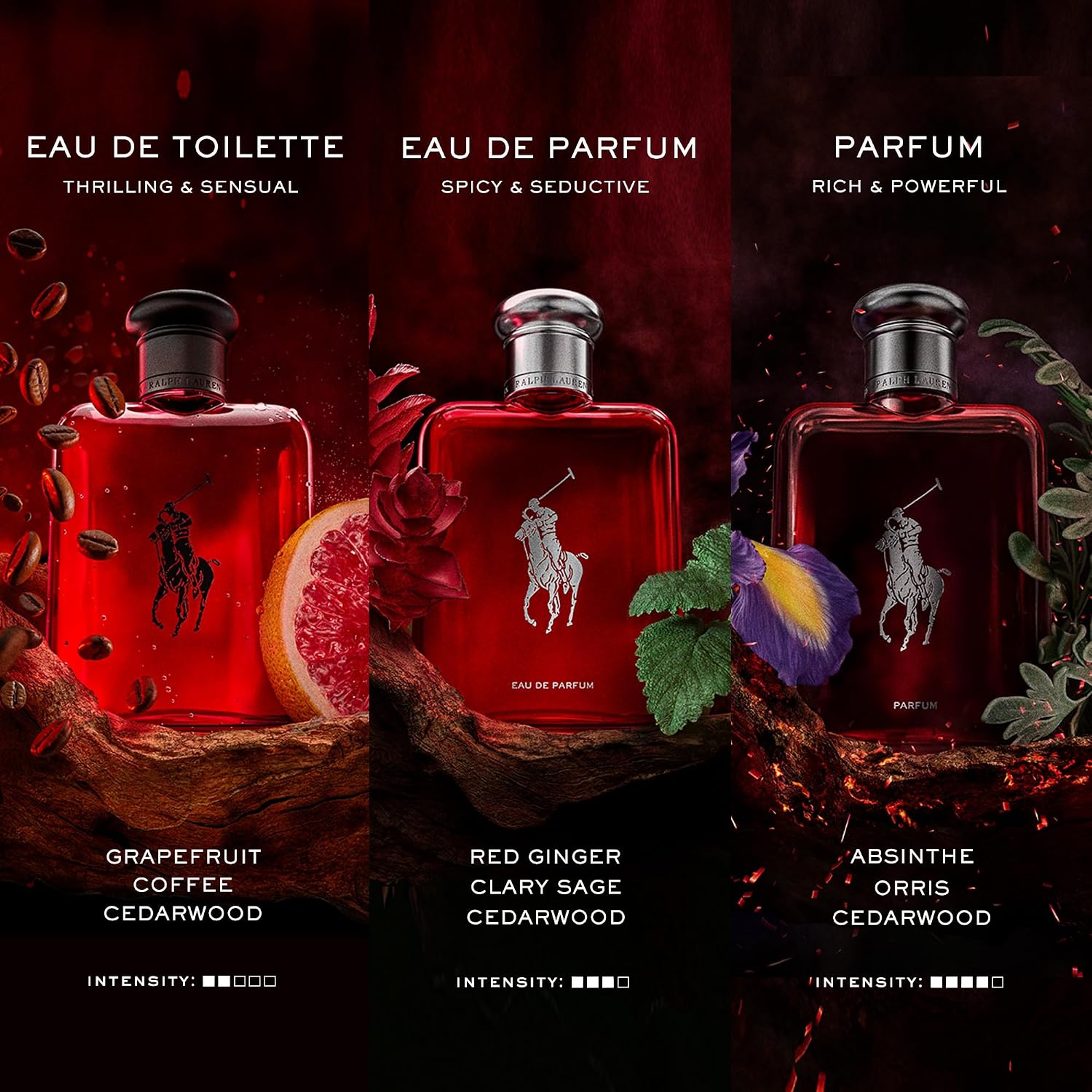 Ralph Lauren Polo Red Eau de Toilette for Men 4.2 fl.oz - Woody Spicy Fragrance 5