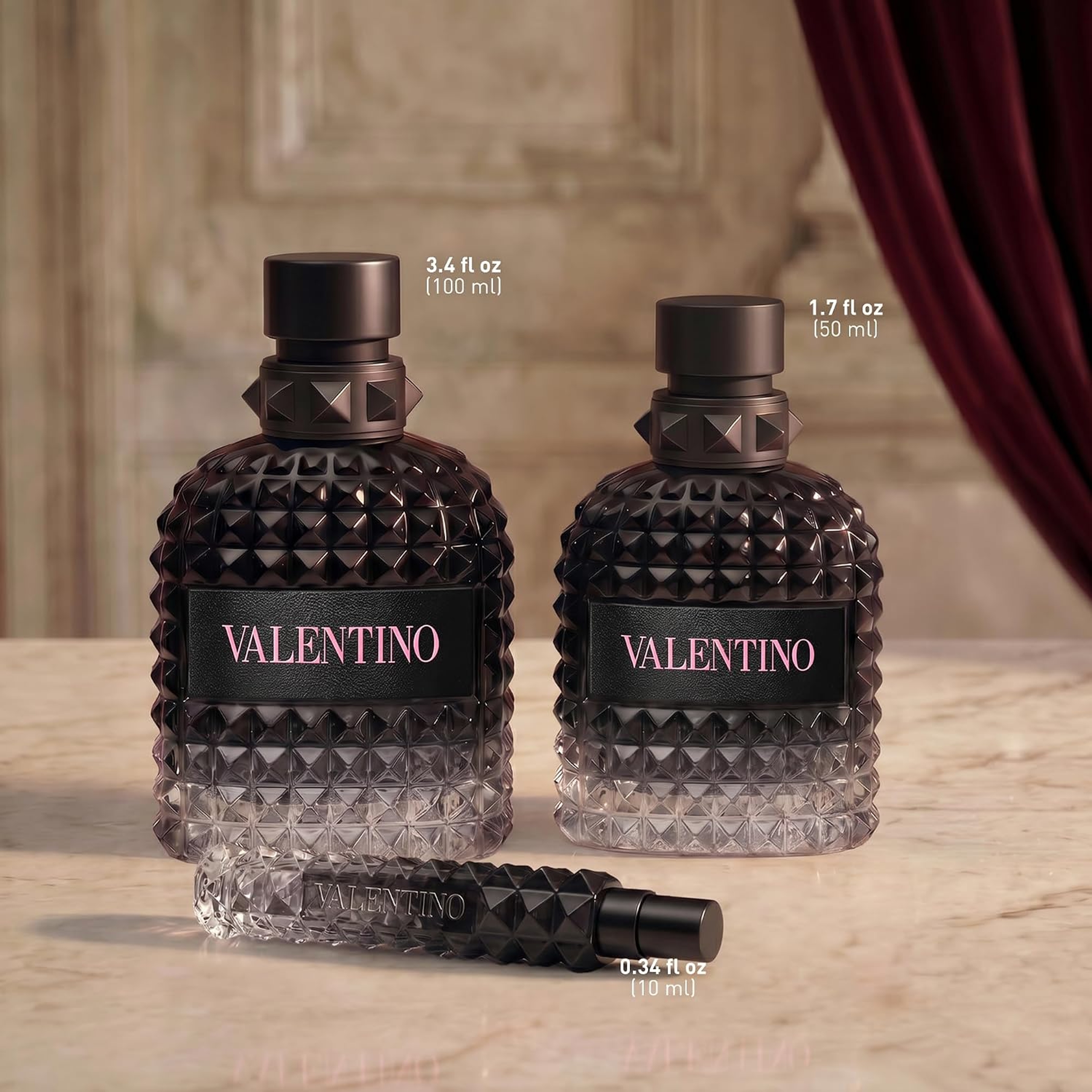 Valentino Uomo Born in Roma Eau de Toilette for Men 1.7 fl.oz - Woody Vetiver Aromatic Fragrance 5