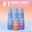 Secret Whole Body Deodorant Spray, Peach & Vanilla Blossom 3.5 oz - Aluminum Free, 72H Freshness & Odor Protection 10