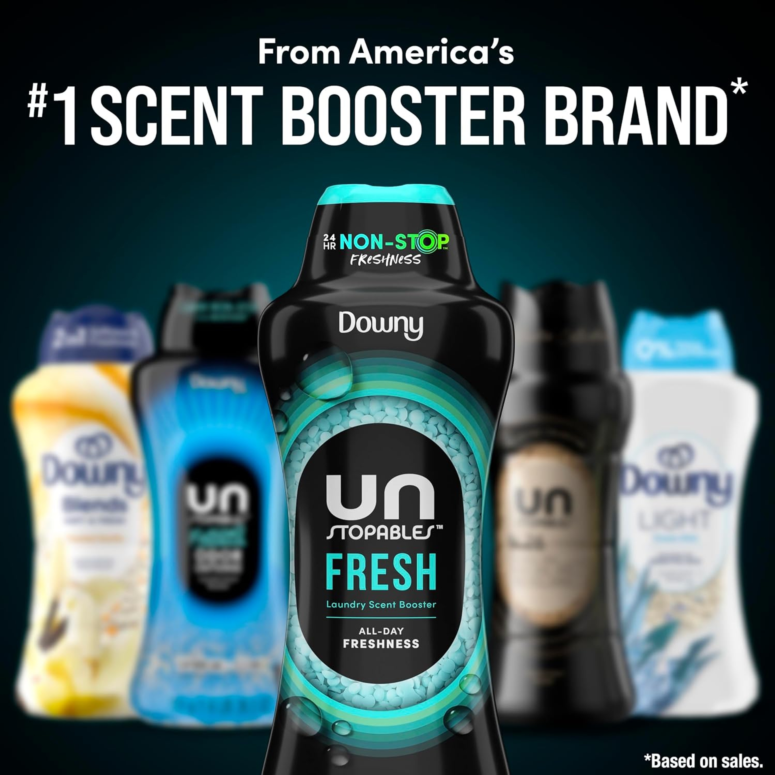 Downy Unstopables In Wash Scent Booster Beads, Fresh, 18.2 oz - Long-Lasting Freshness & Odor Control 10