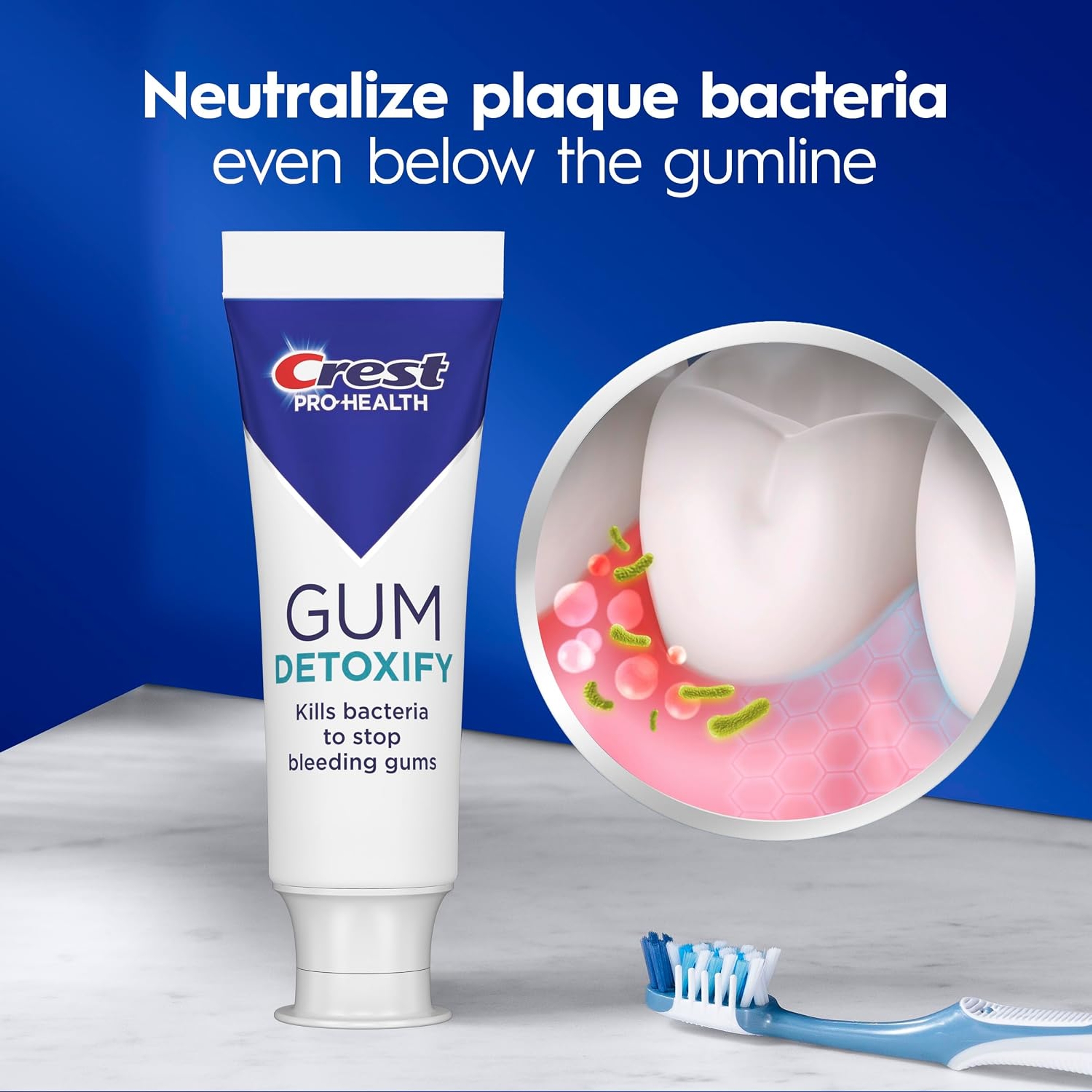 Crest Pro-Health Gum Detoxify Toothpaste 4.8 oz - Enamel & Gum Repair, Cavity Protection 5