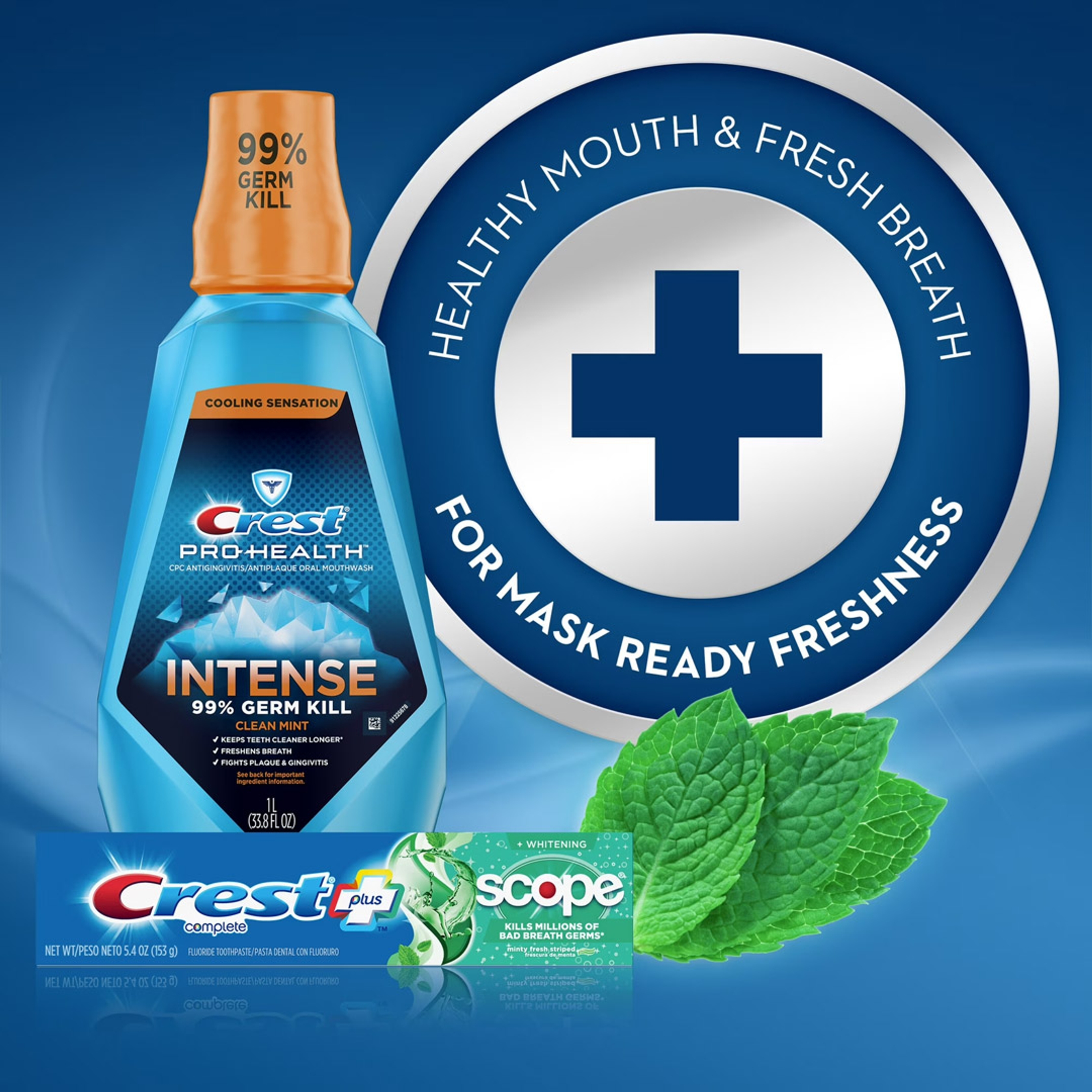 Crest Whitening Plus Scope Toothpaste, Minty Fresh, 5.4 oz - Gently Removes Surface Stains for Whiter Teeth 6