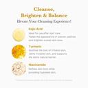 Medicube Kojic Acid Turmeric Toning Cleanser 4.23 oz - Daily Brightening & Balancing Cleanser for Radiant Glass Skin 3
