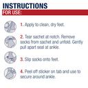Aquaphor Repairing Foot Masks 1 Pair (Pack of 8) - Moisturizing Socks for Dry Feet, Hydrating Foot Care Treatment 8