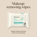 Aveeno Calm + Restore Makeup Removing Wipes 25 Count - Removes Makeup & Nourishes Skin, Fragrance-Free 2