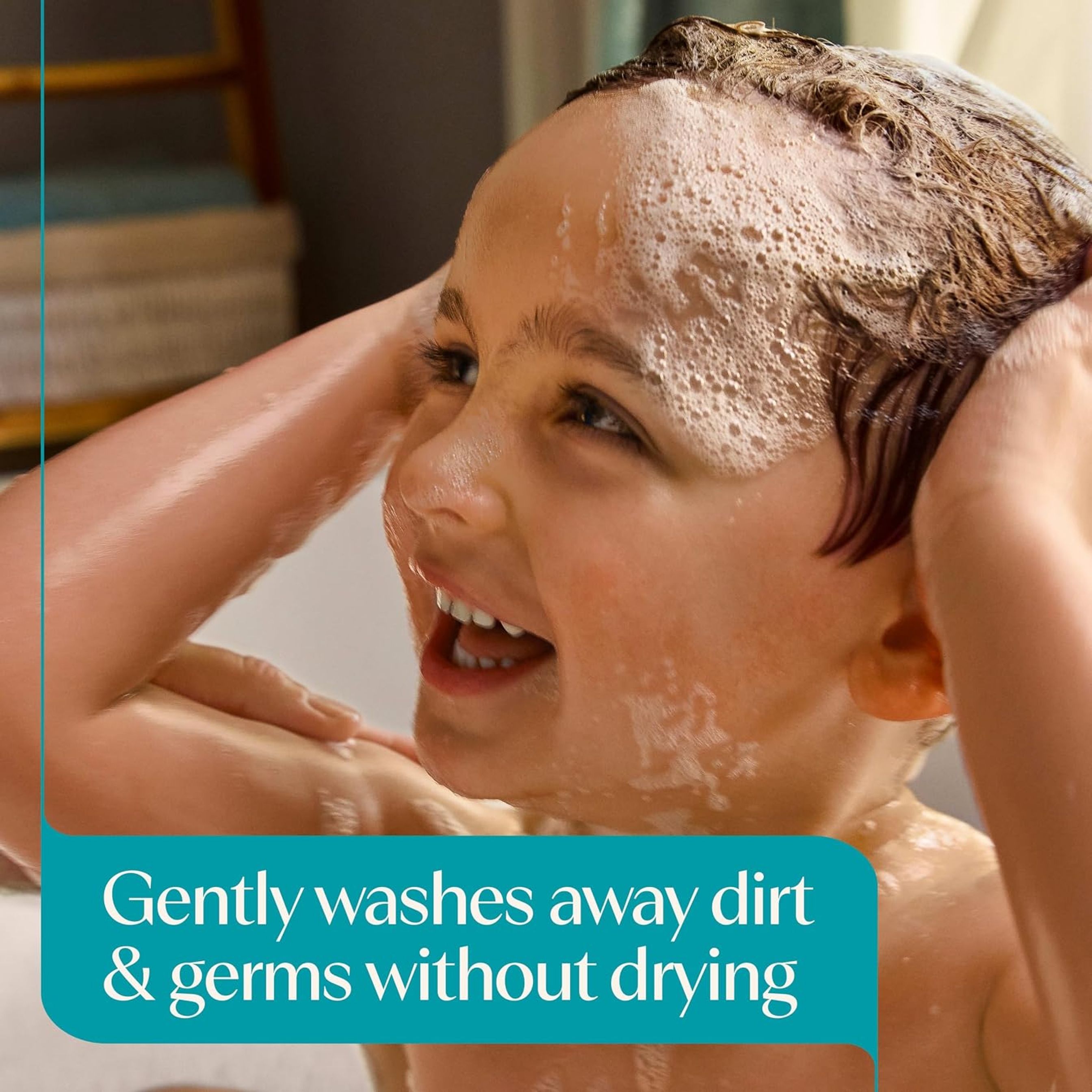 Aveeno Kids Sensitive Skin Face & Body Wash 18 fl.oz - with Oat Extract Gently Washes Away Dirt & Germs Without Drying 2