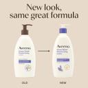 Aveeno Stress Relief Body Lotion 12 fl.oz - Lavender Scent, Calms & Relaxes with 48H Hydration for Sensitive Skin 2