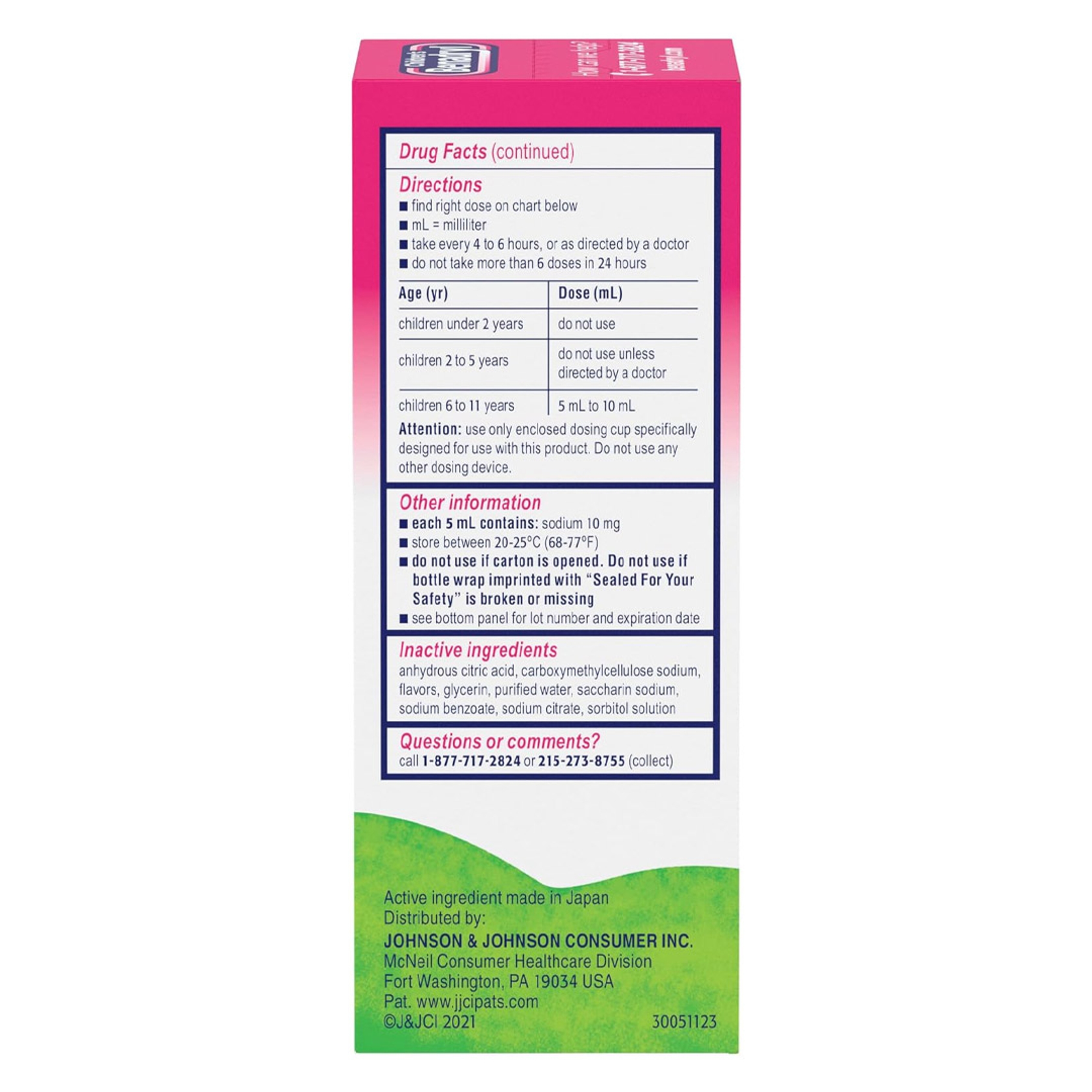 Children’s Benadryl Dye-Free Allergy Liquid, Bubble Gum Flavor, 4 fl.oz  - Antihistamine Allergy Relief Medicine for Kids 8