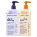 Clean & Clear Morning Burst & Night Relaxing Facial Cleansers, 16 fl.oz Total - Citrus Scent, Oil-Free Face Wash for Daily Cleansing 9