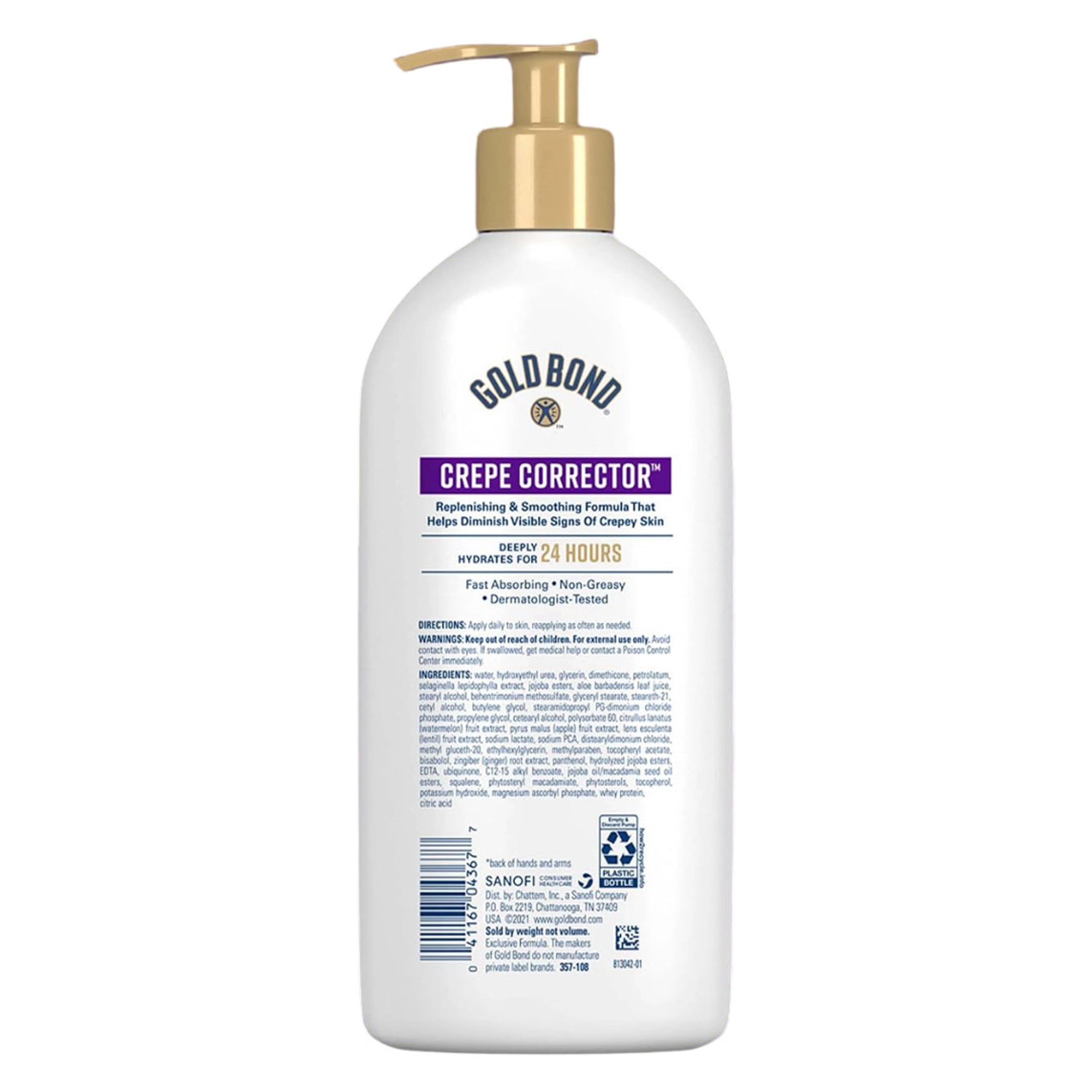 Gold Bond Age Renew Crepe Corrector Body Lotion 14 oz - Replenishing & Smoothing Formula 8