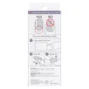imPRESS No Glue Mani Press On Nails, Model, 30 Count - Classic French, Light Neutral & White Tip, Short Squoval 9