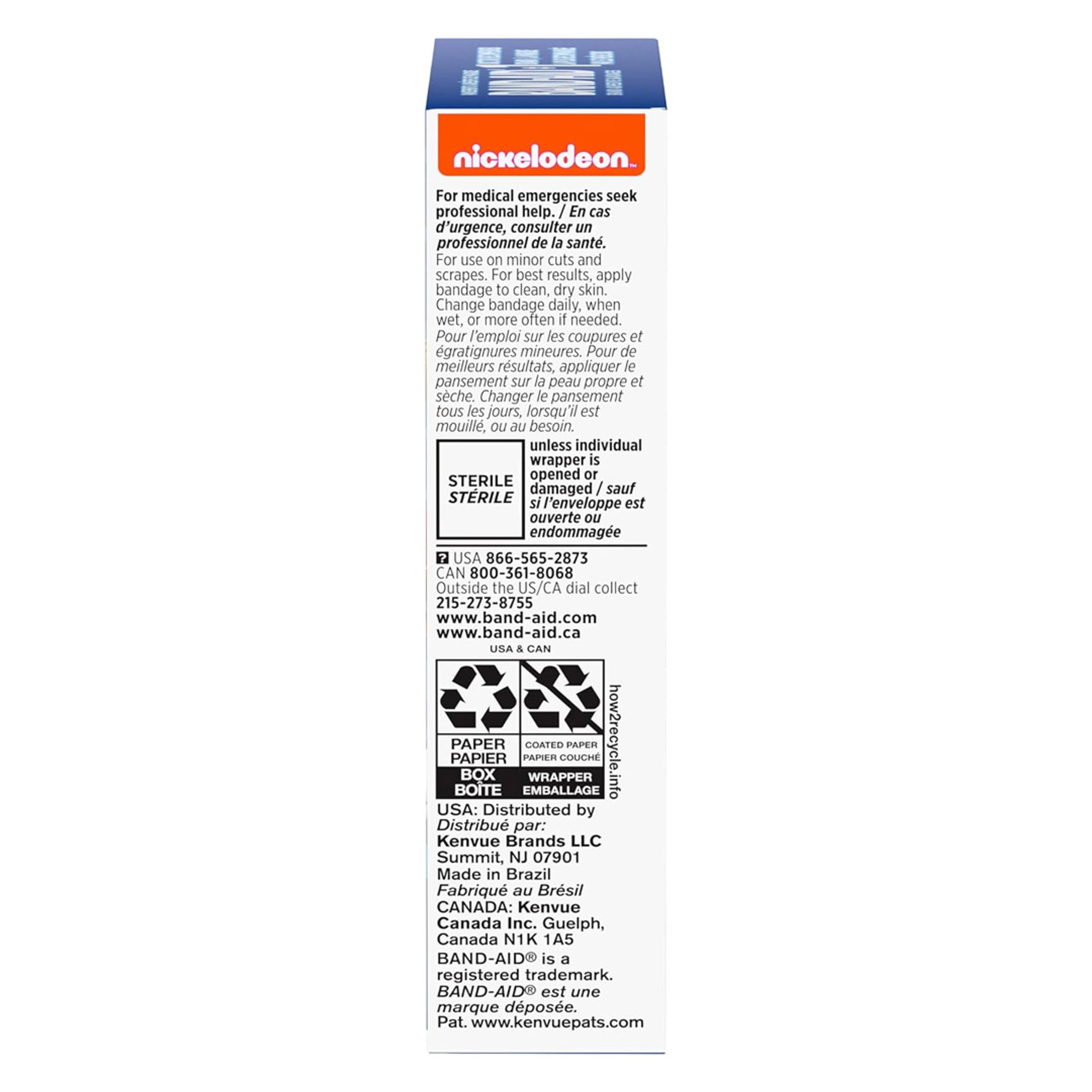 Band-Aid Brand Adhesive Bandages, Paw Patrol, 20 Count - Assorted Sizes, Covers & Protects Minor Cuts & Scrapes 8