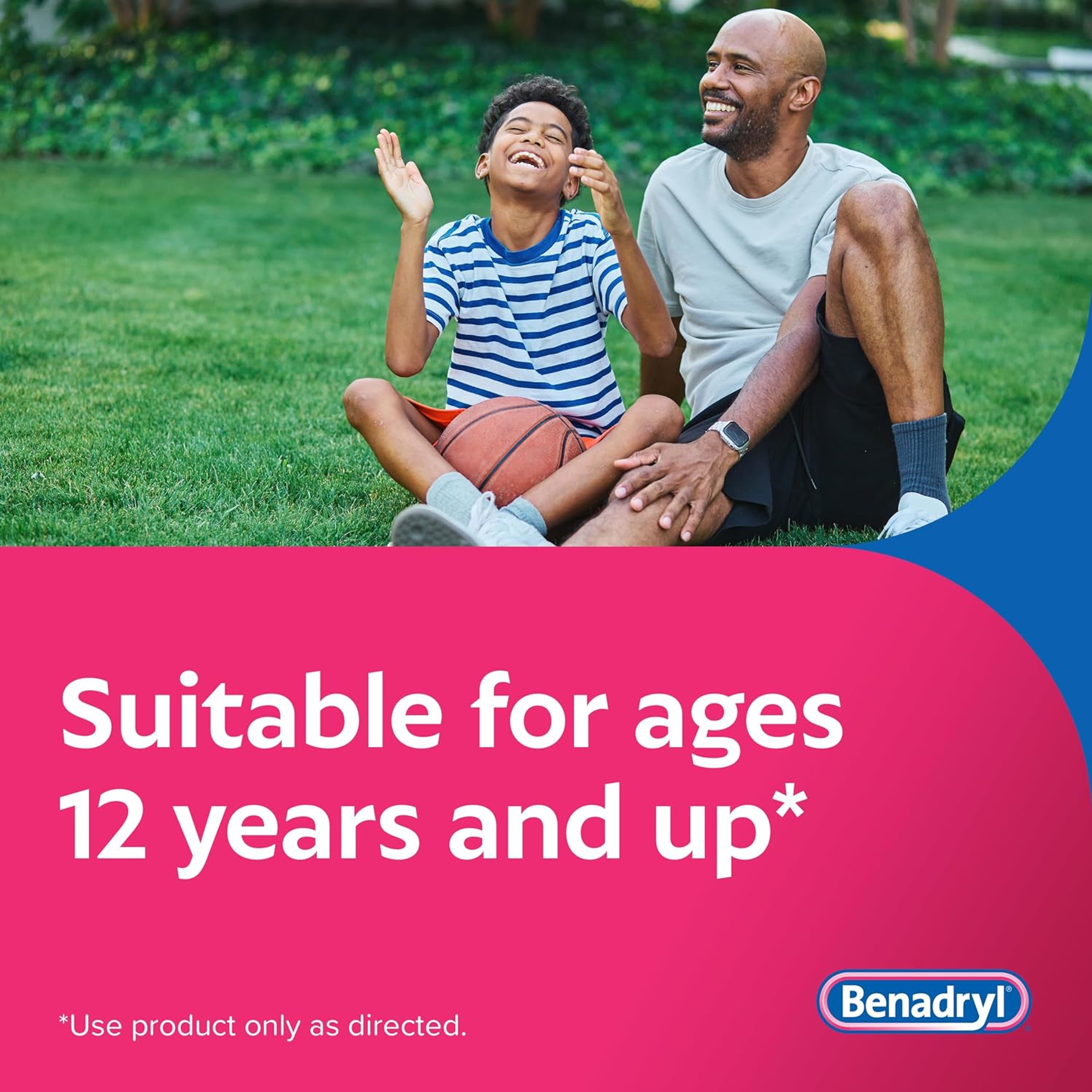Benadryl Extra Strength Antihistamine Allergy Relief Tablets 24 Count - Diphenhydramine HCl 50mg 6