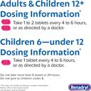 Benadryl Ultratabs Antihistamine Allergy Relief Tablets 2 Count (Pack of 4) - Diphenhydramine HCl 25mg 5