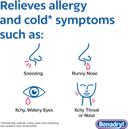 Benadryl Ultratabs Antihistamine Allergy Relief Tablets 2 Count (Pack of 4) - Diphenhydramine HCl 25mg 3