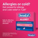 Benadryl Ultratabs Antihistamine Allergy Relief Tablets 2 Count (Pack of 4) - Diphenhydramine HCl 25mg 2