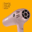 Conair Ionic Ceramic Cord-Keeper Hair Dryer, Matte Light Pink, 1 Count - 1875W, 3 Heat Settings for All Hair Types 4