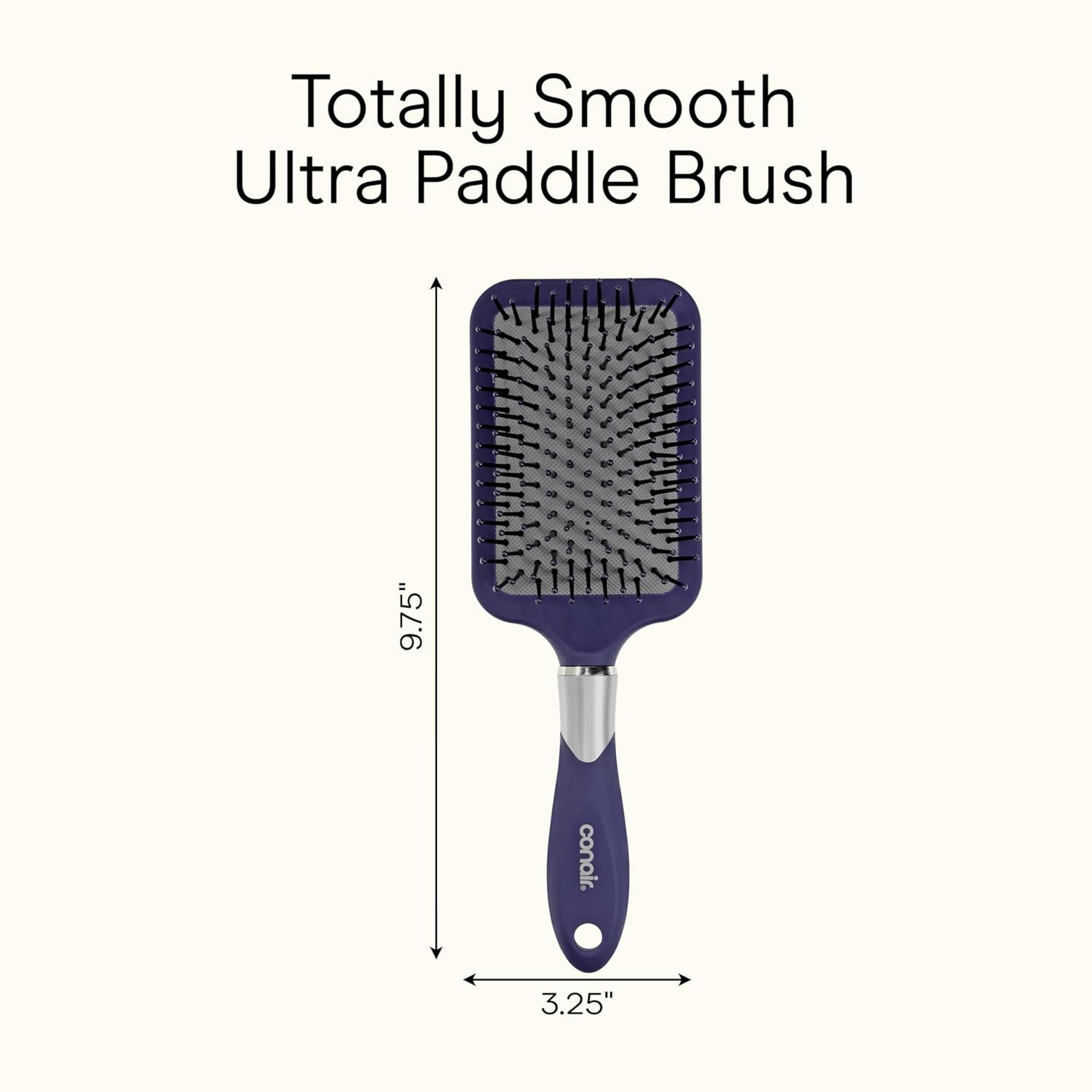 Conair Paddle Hair Brush 1 Count - Ultra Wide Detangling Design for Thick Hair 8