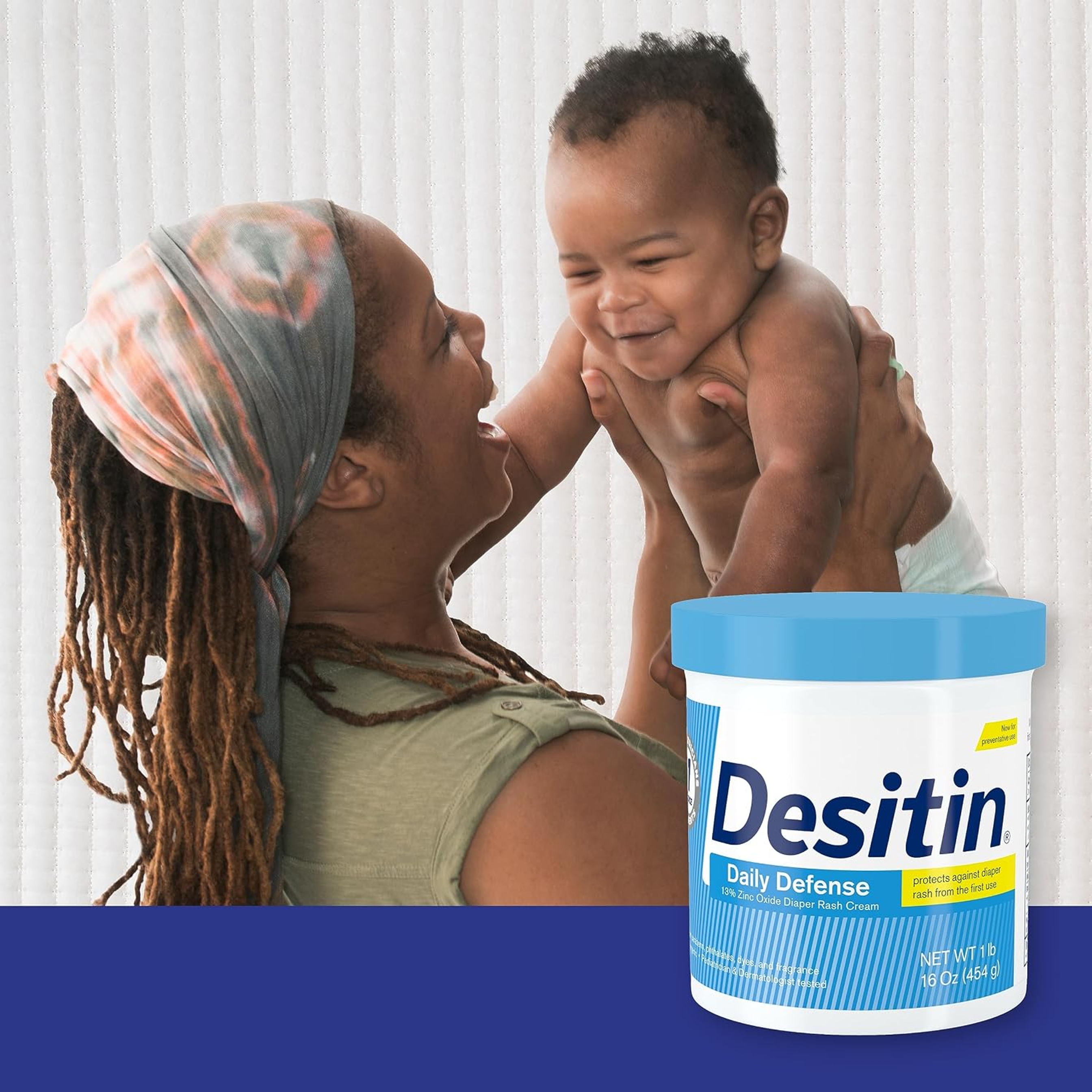 Desitin Daily Defense Cream 16 oz - 13% Zinc Oxide Helps Treat & Prevent Diaper Rash for Babies 5