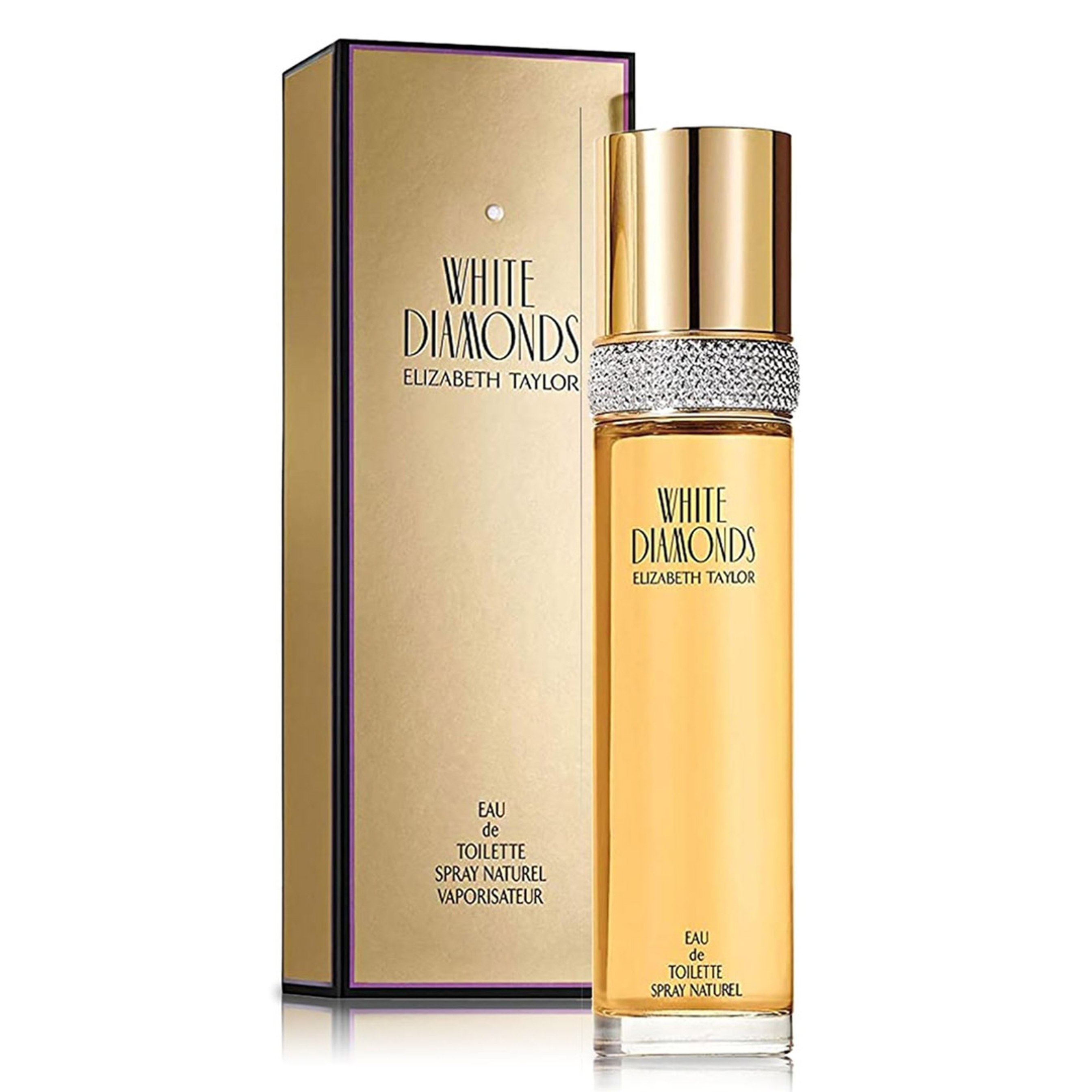 Elizabeth Taylor White Diamonds Eau de Toilette for Women 3.3 fl.oz - Floral Chypre Fragrance 7