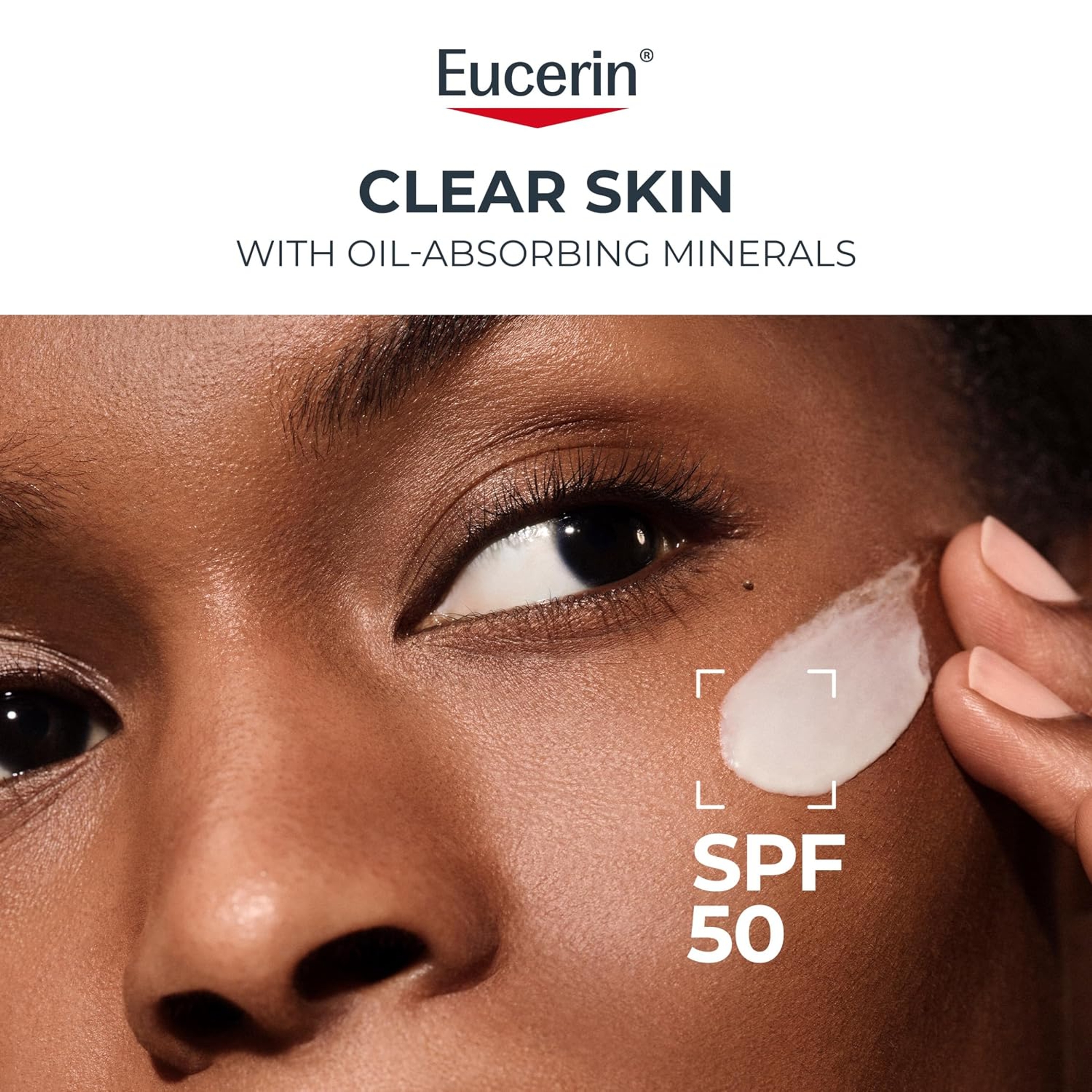 Eucerin Clear Skin SPF 50 Face Sunscreen 2.5 fl.oz - Broad Spectrum Sunscreen for Acne Prone, Oily Skin 2