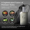 G eau Eau de Toilette for Men 3.4 fl.oz - Fresh Aquatic Woody Citrus Fragrance 4