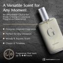 G eau Eau de Toilette for Men 3.4 fl.oz - Fresh Aquatic Woody Citrus Fragrance 3