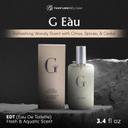 G eau Eau de Toilette for Men 3.4 fl.oz - Fresh Aquatic Woody Citrus Fragrance 2