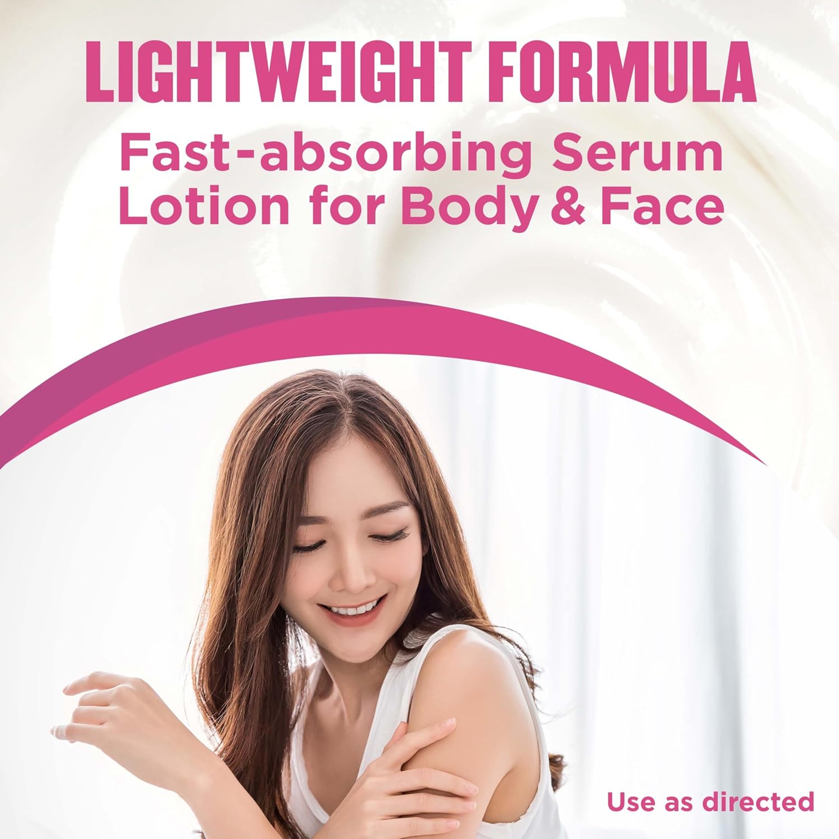 Gold Bond Plumping Collagen Body & Face Serum Lotion 8 oz - Hydrating Moisturizer, Cherry Blossom Scent 6
