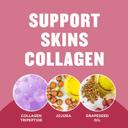 Gold Bond Plumping Collagen Body & Face Serum Lotion 8 oz - Hydrating Moisturizer, Cherry Blossom Scent 4