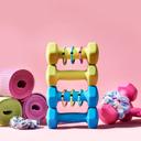 Goody Ouchless Forever Hair Elastics, Neon Rainbow, 10 Count - Damage-Free Bands, 3X Stronger Hair Ties, Retainable Shape 9