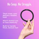 Goody Ouchless XL & Extra Thick Hair Elastics, Black, 10 Count - Strong Hold for Thick Hair, Curly or Textured Styles 2