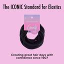Goody Ouchless XL & Extra Thick Hair Elastics, Black, 10 Count - Strong Hold for Thick Hair, Curly or Textured Styles 6