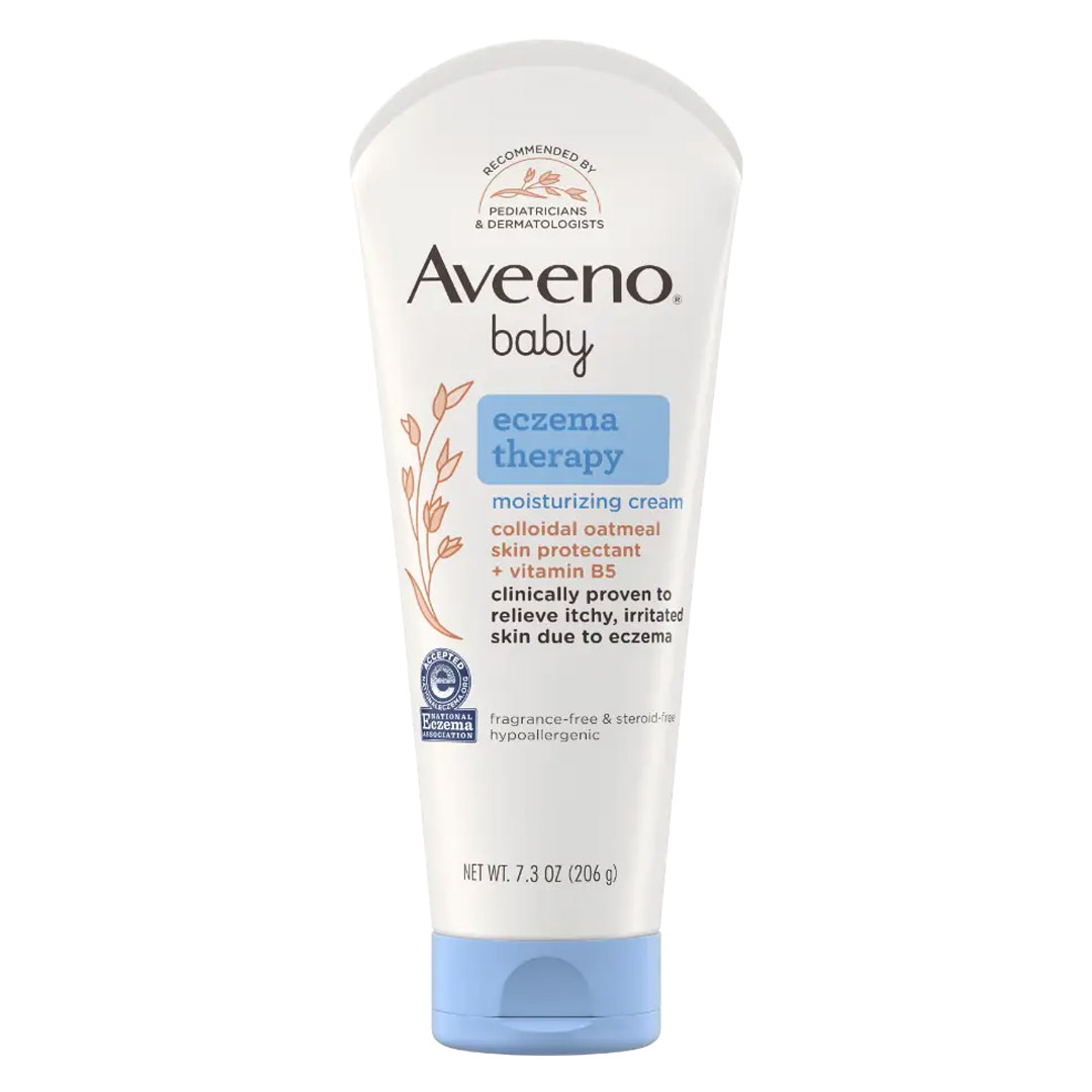 Aveeno Baby Eczema Therapy Moisturizing Cream 7.3 oz - with Natural Colloidal Oat & Vitamin B5 for Itchy, Dry Skin 1