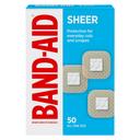 Band-Aid Brand Sheer Spot Adhesive Bandages 50 Count - All One Size, Small Spot Bandages, Lightweight Protection 1